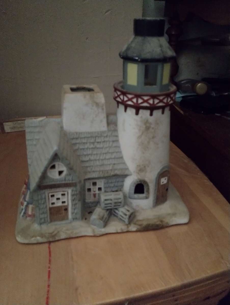 candle holder and baskets and candles