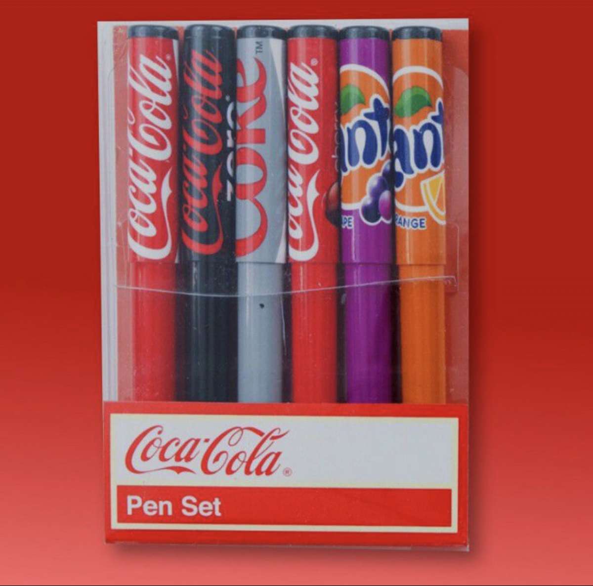 Coca Cola pen set