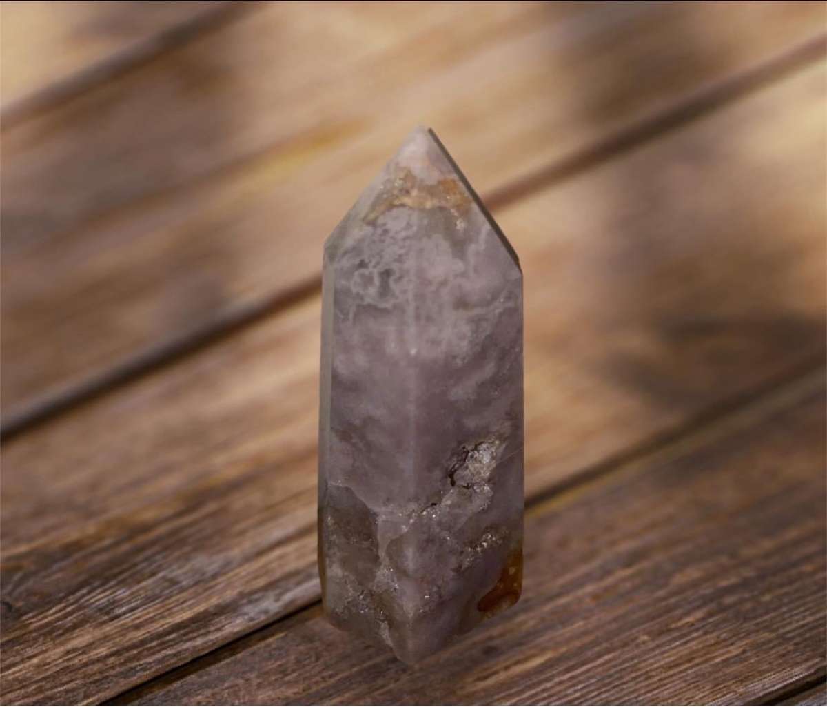 Druzy Pink Amethyst Tower