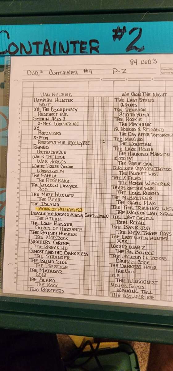 DVDS movies all kinds