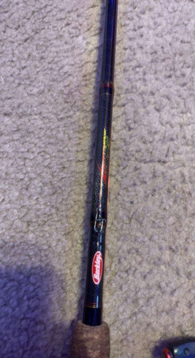 Black Max Bait Caster 7ft Rod Reel