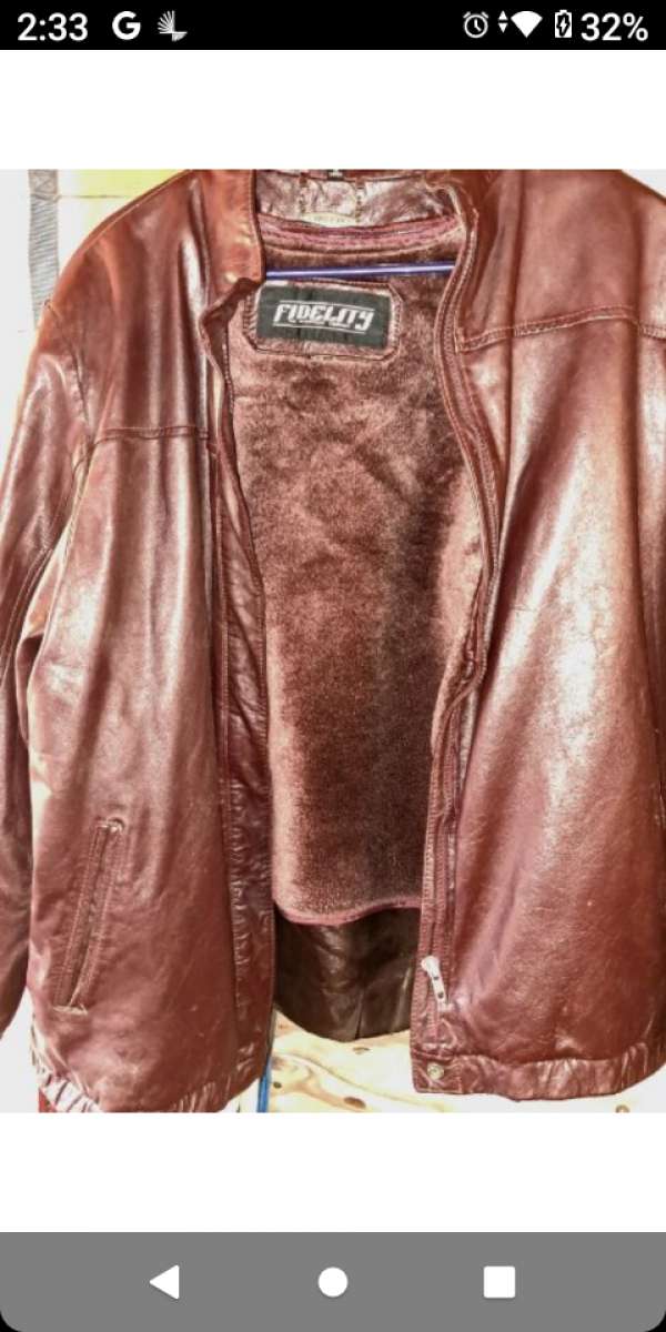 womans leather jacket with zip out liner