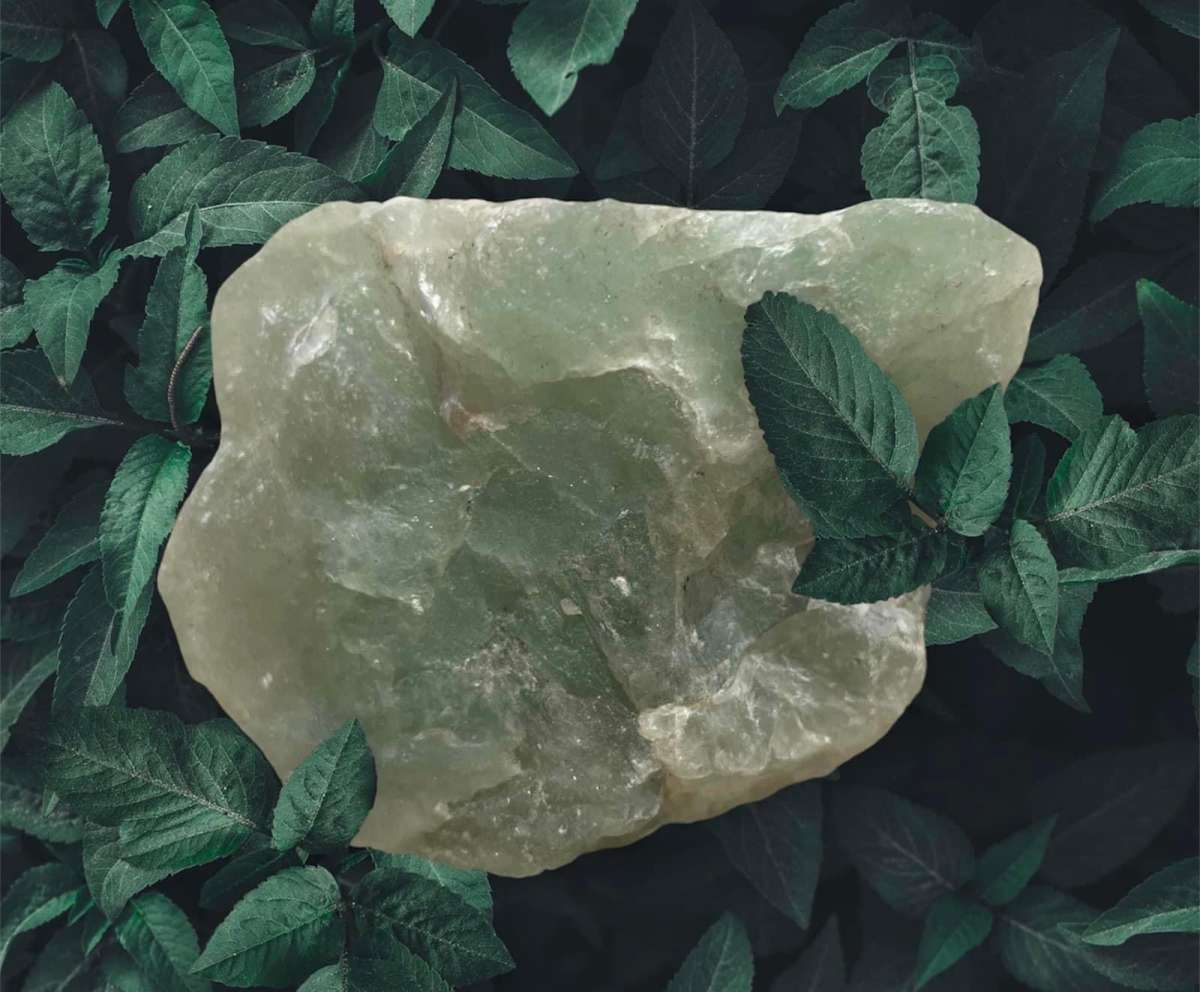 Raw Green Flourite Chunk