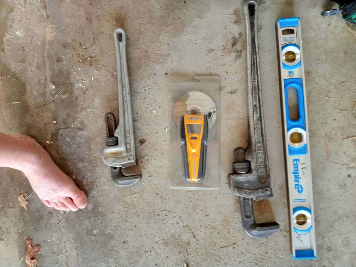 never used 6 inch metabo grinder portaband hammerdrill