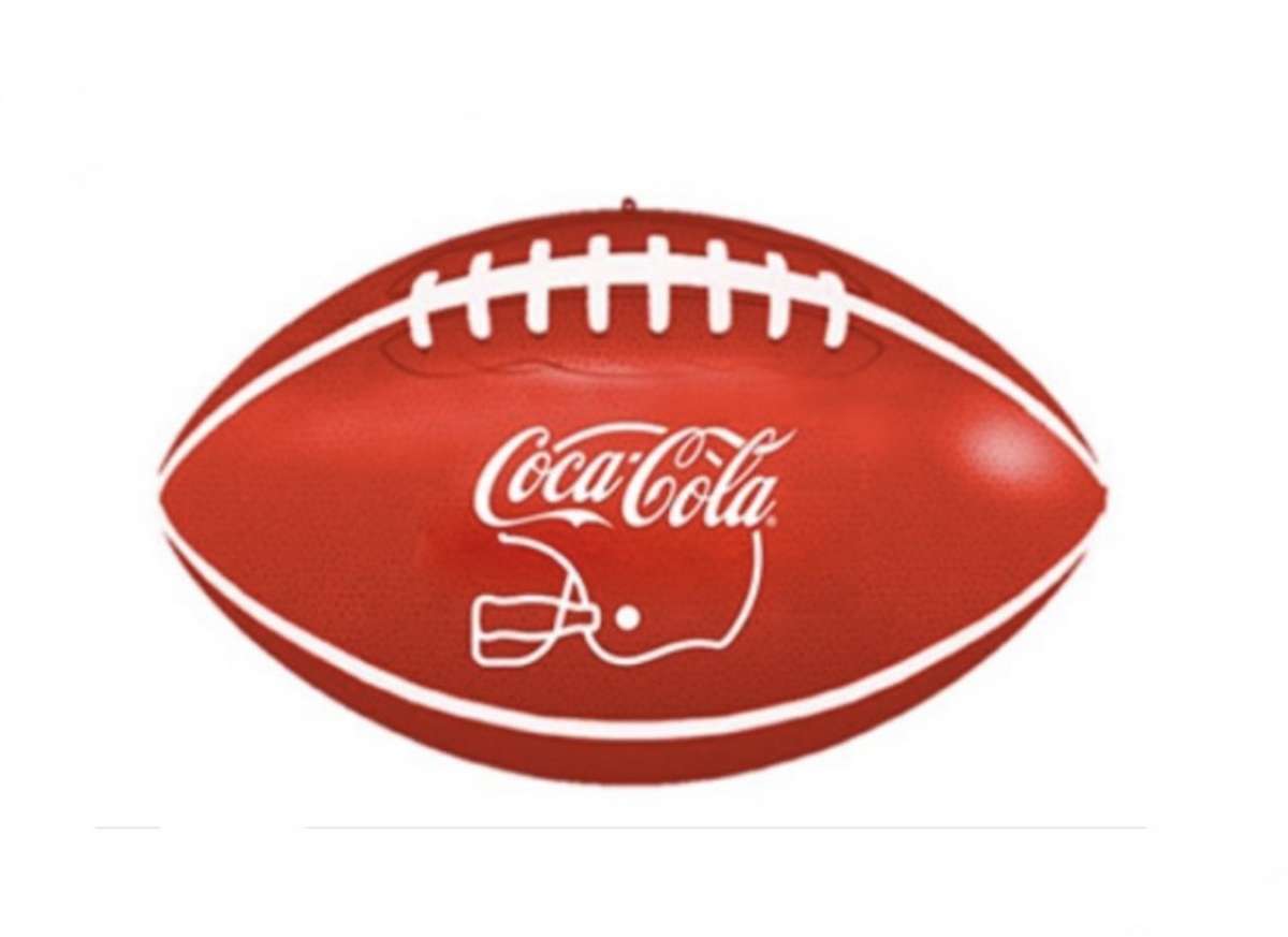 Coca Cola rubber ball