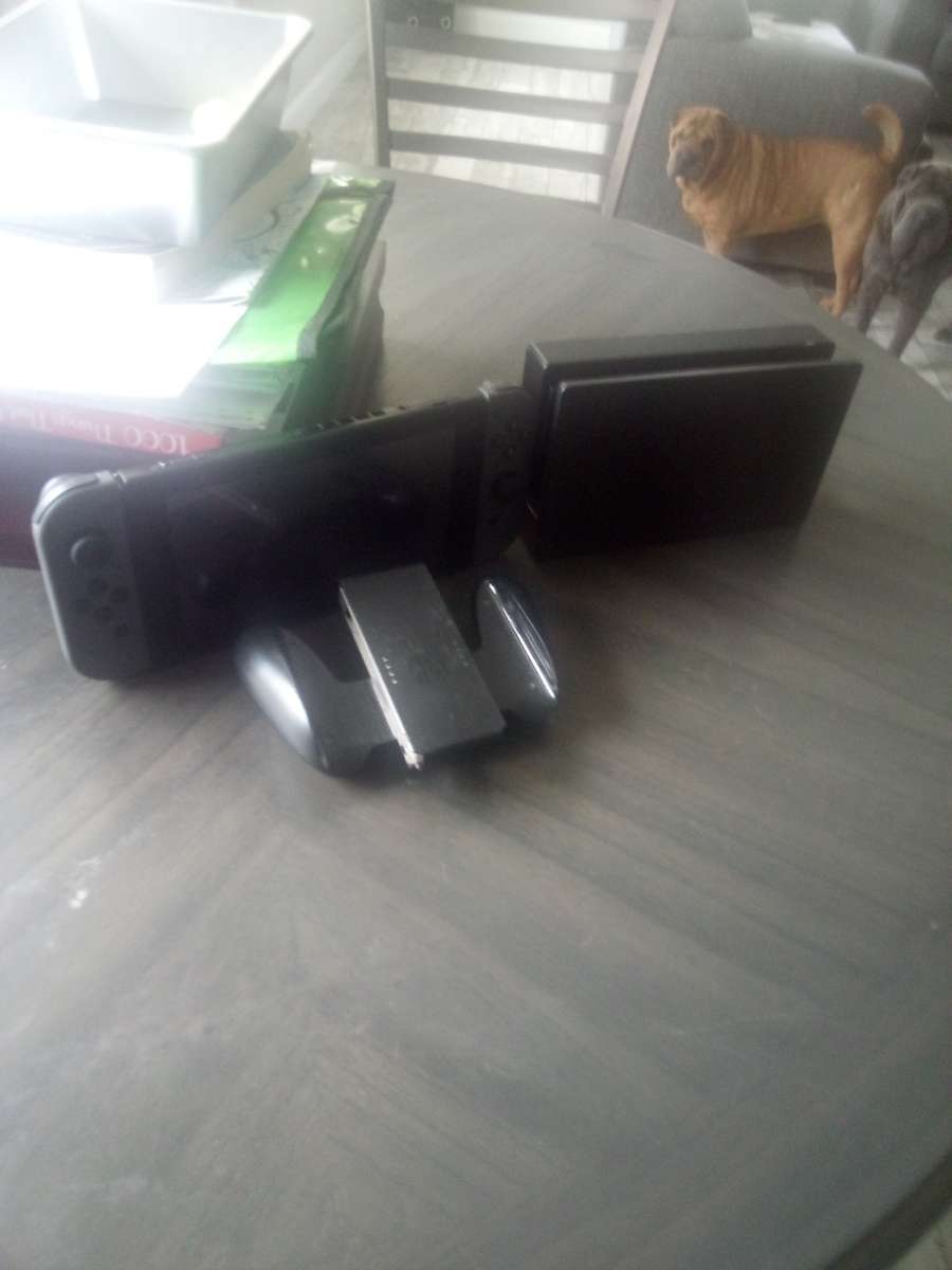 Nintendo switch gray and black full set