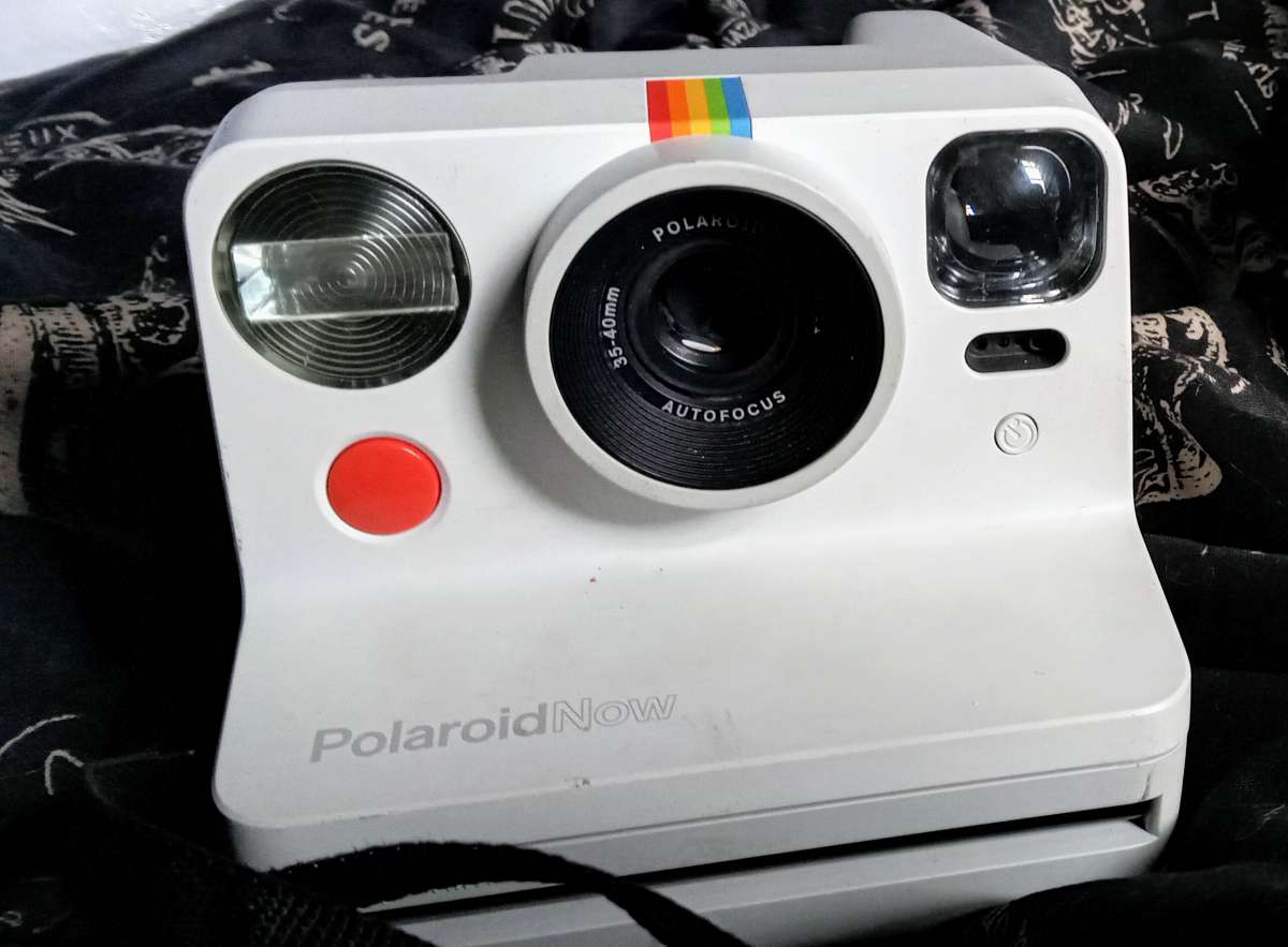 polaroid now instant film camera