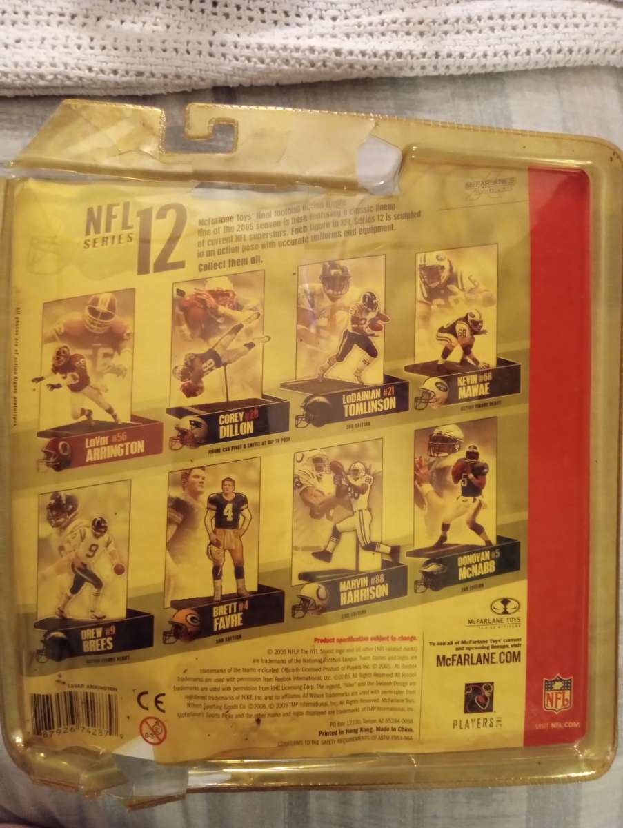 NFL REDSKINS 56 Linebacker LAVAR ARRINGTON Series Twelve