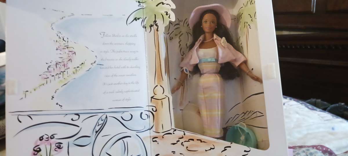 collection of African American Barbies