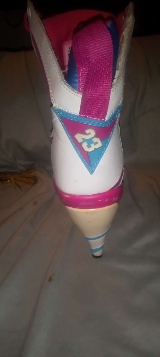 womans Jordan high heel boots