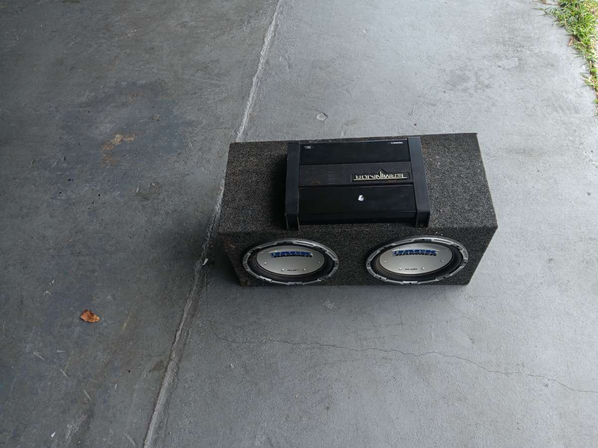 Terminator Amp and speakers
