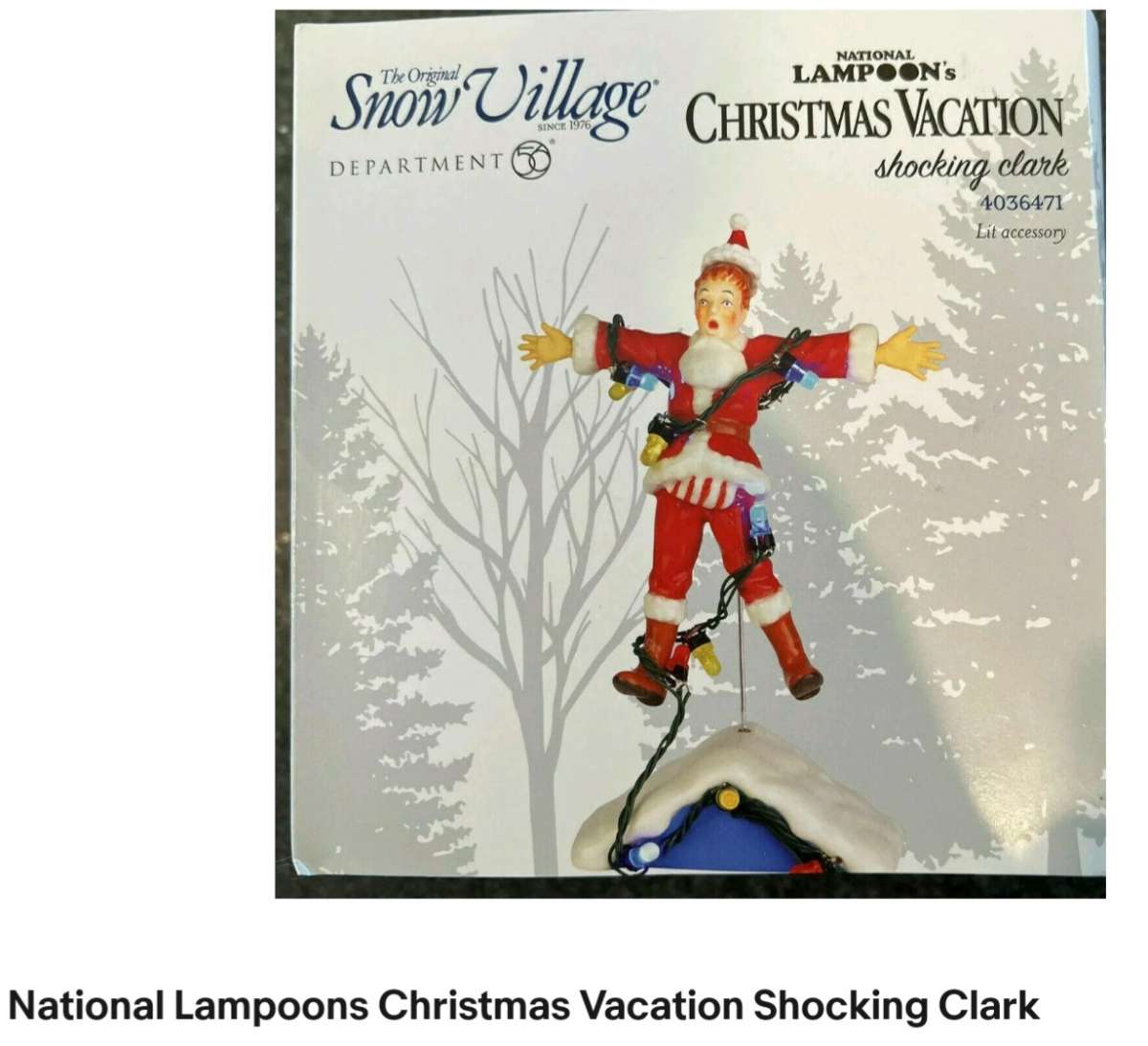National Lampoons Christmas Vacation Shocking Clark