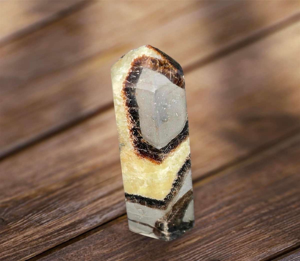 Druzy Septarian Crystal Tower