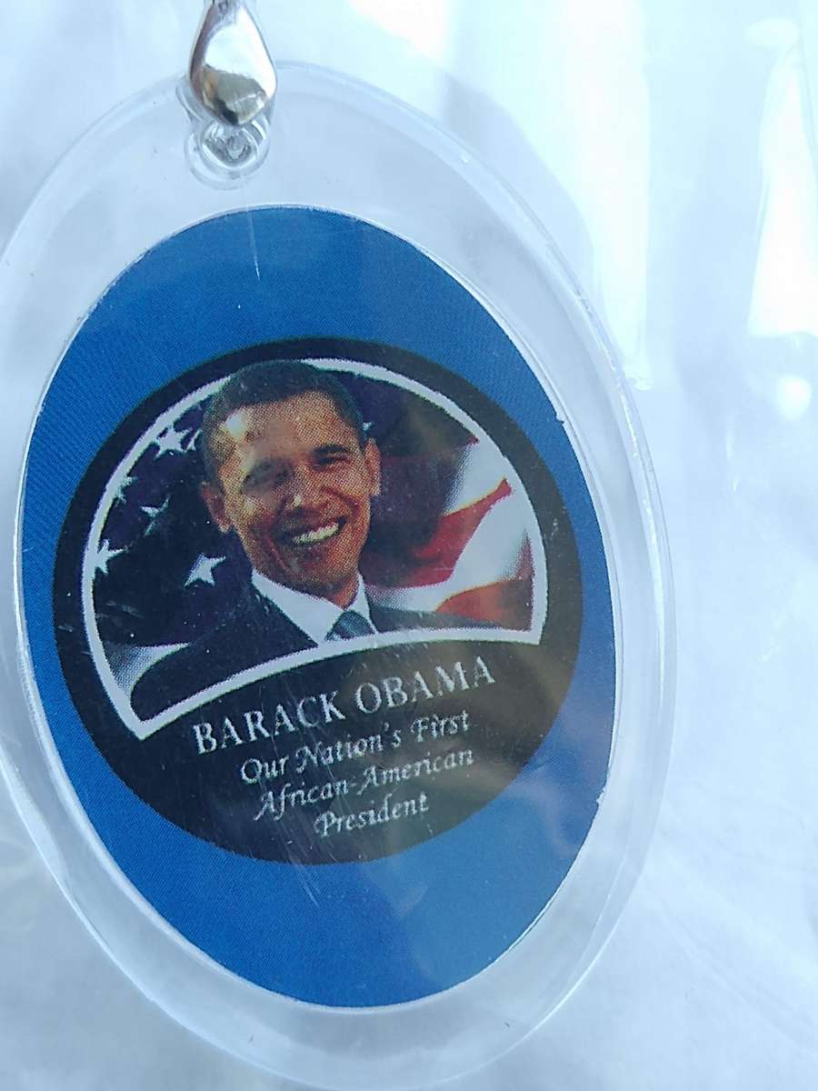 Barack Obama Blue Necklace