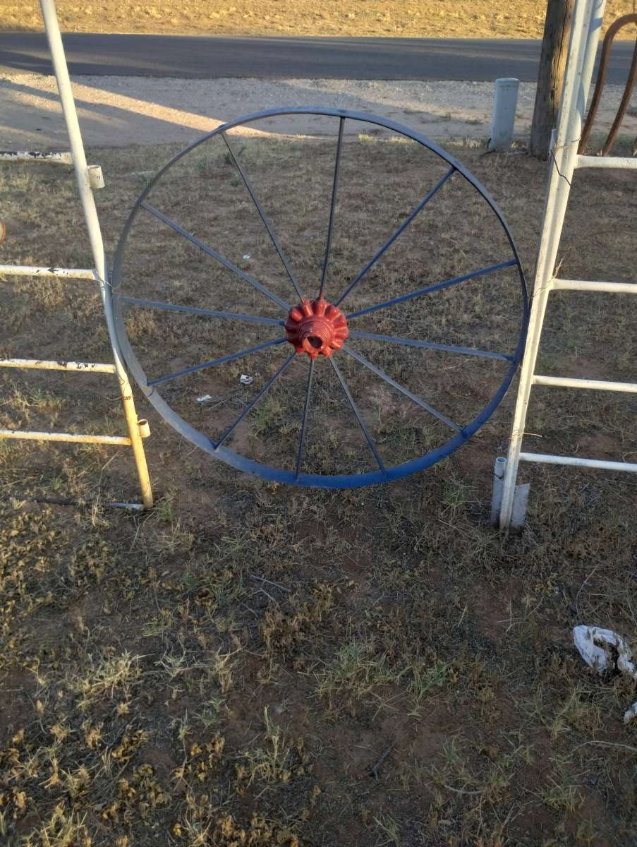 Old Wagon Wheels