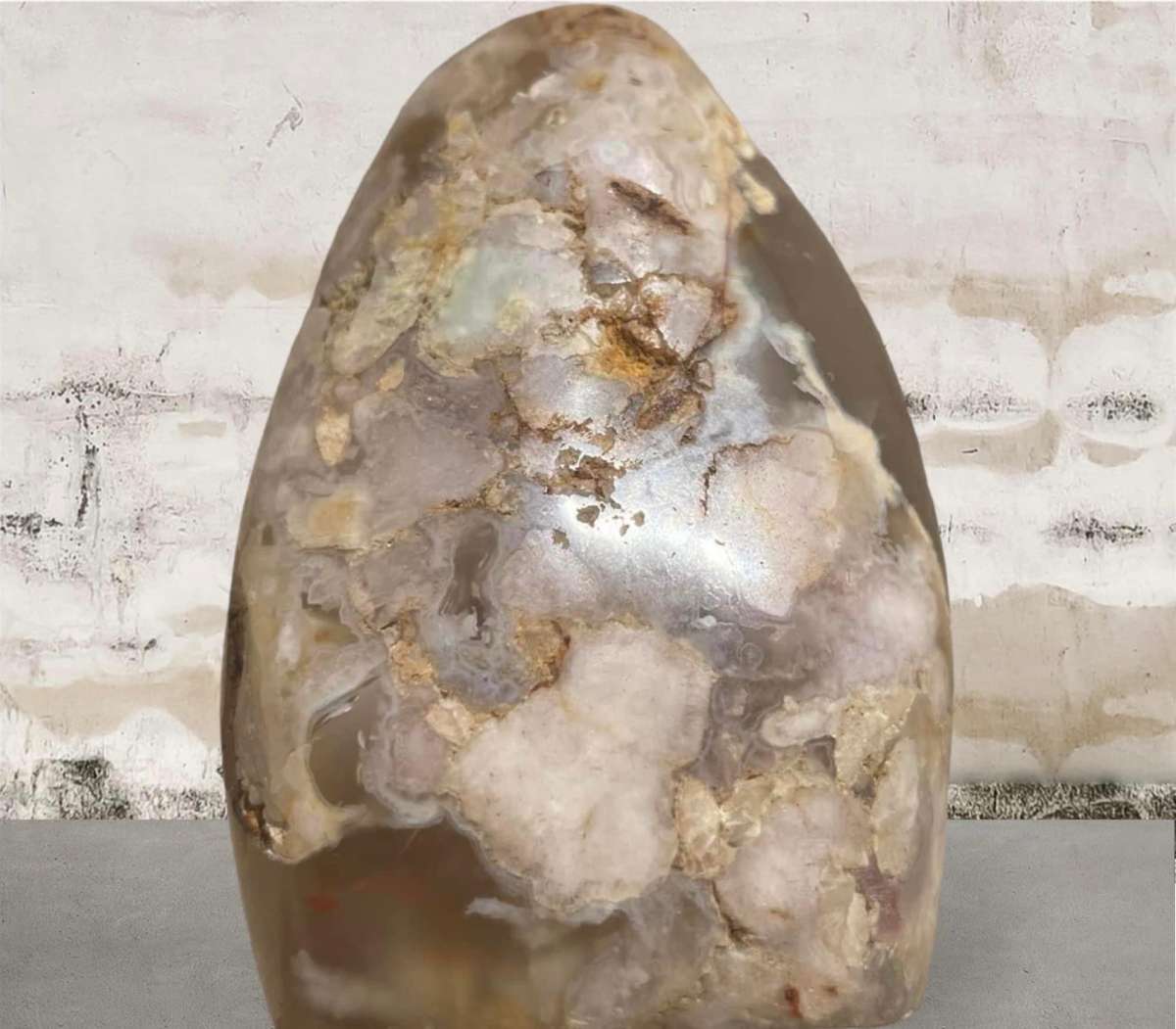 Flower Agate Free Form