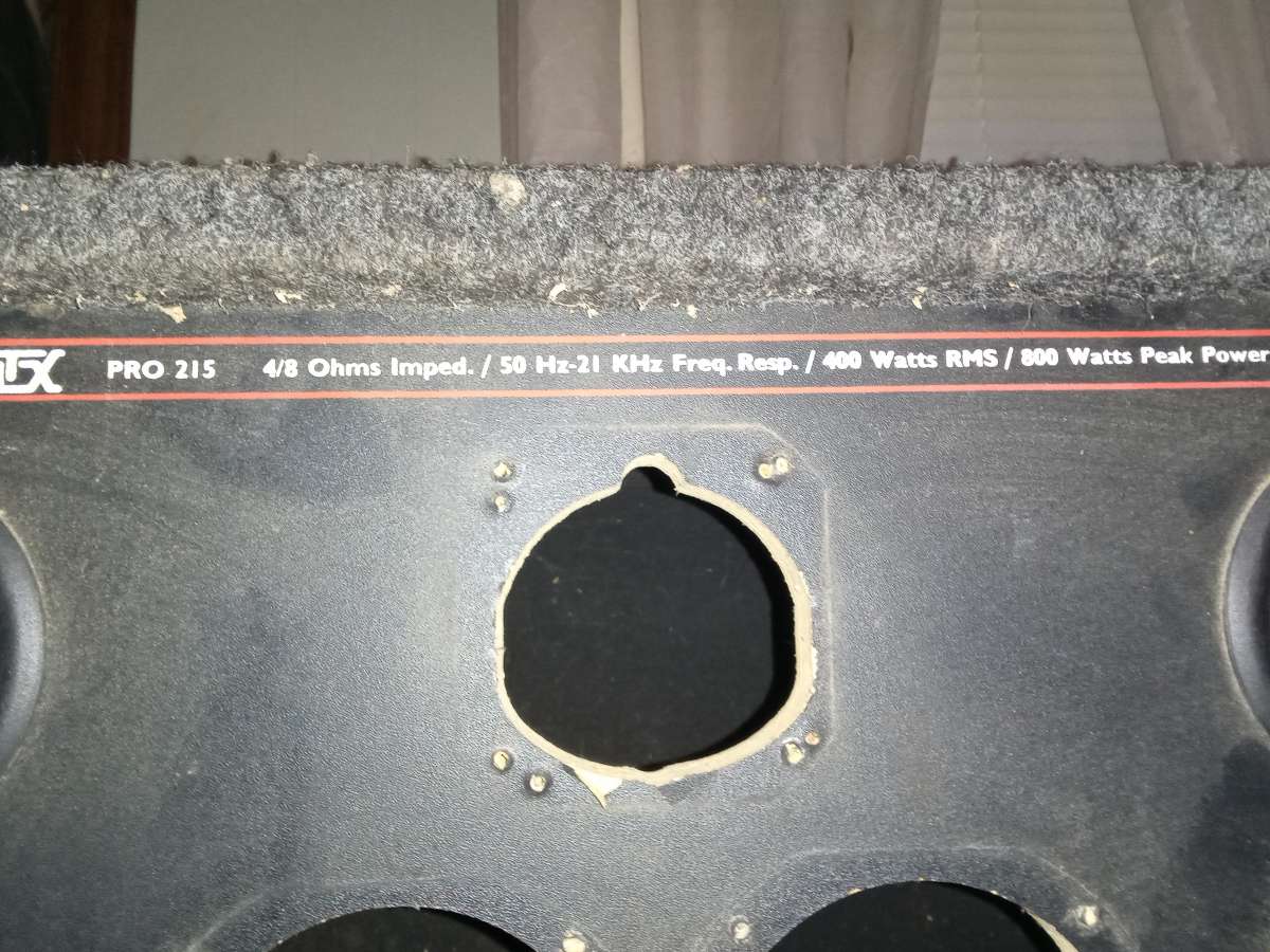 15in MTX SS speakers