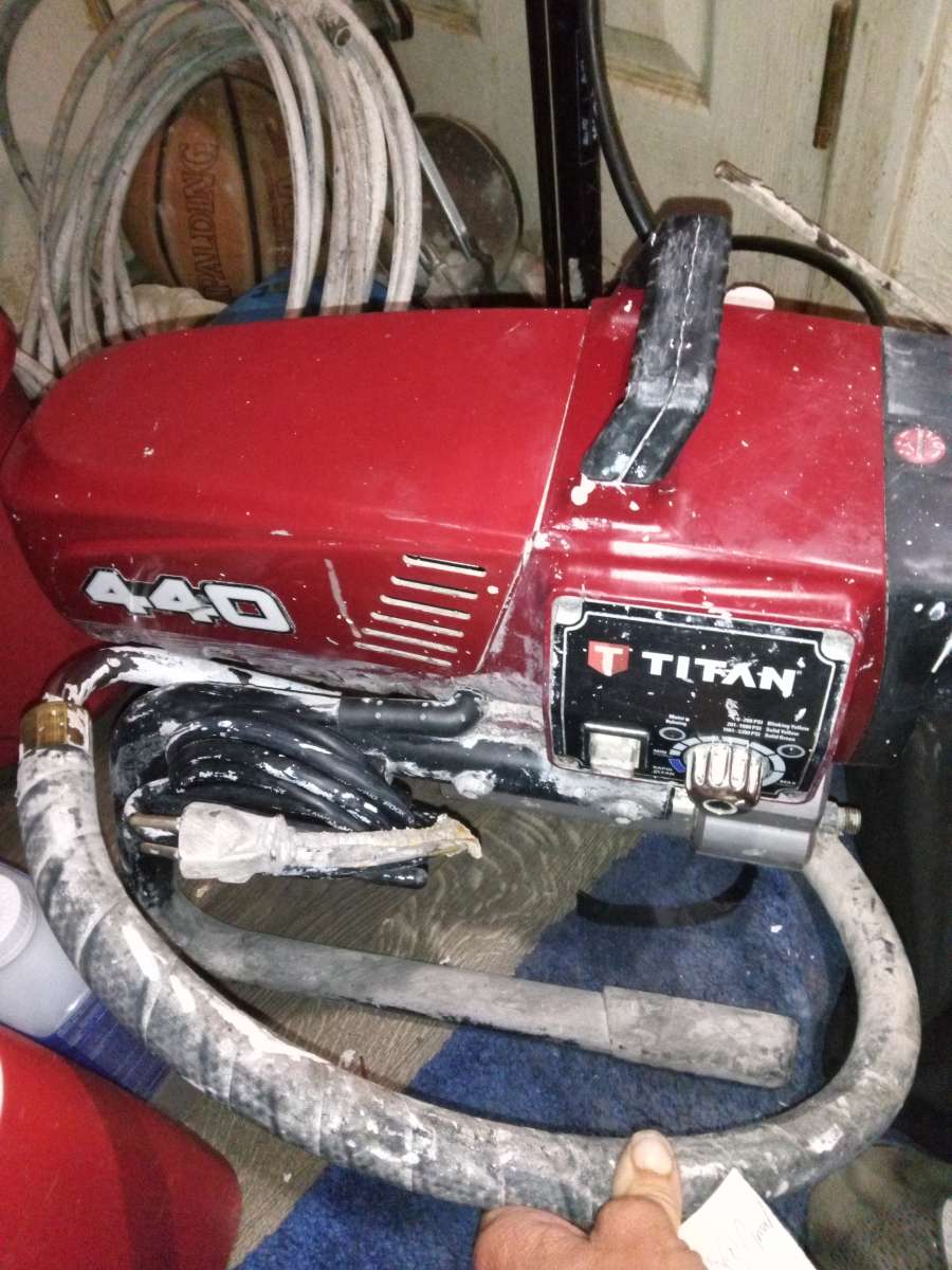 440 TITAN sprey rigg