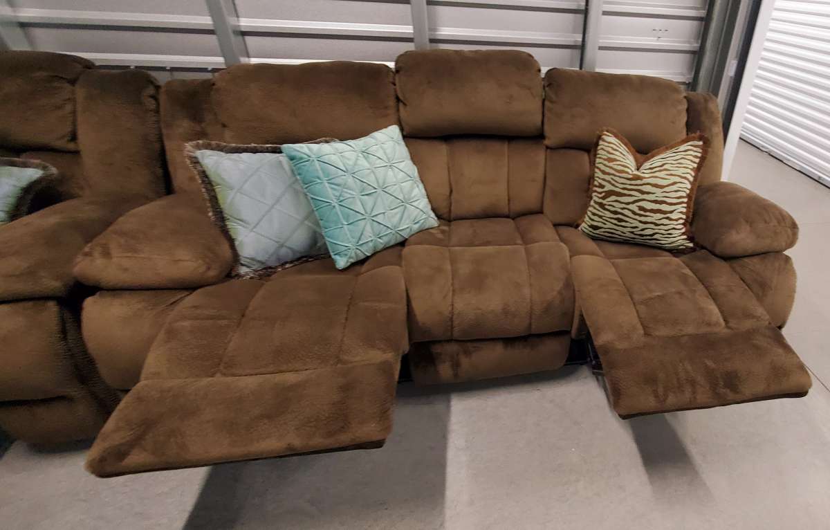 Reclining Sofa and Loveseat