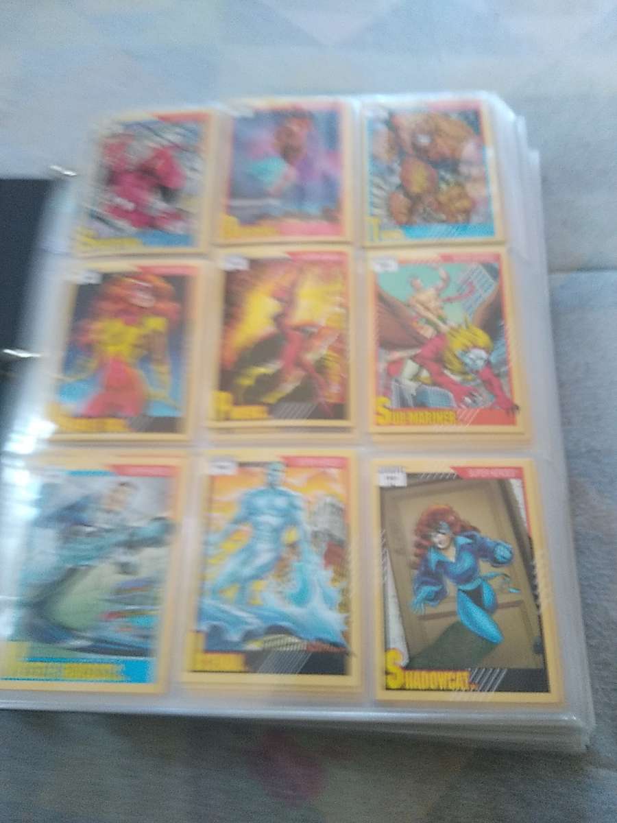 1991 1992 1993 marvel trading cards