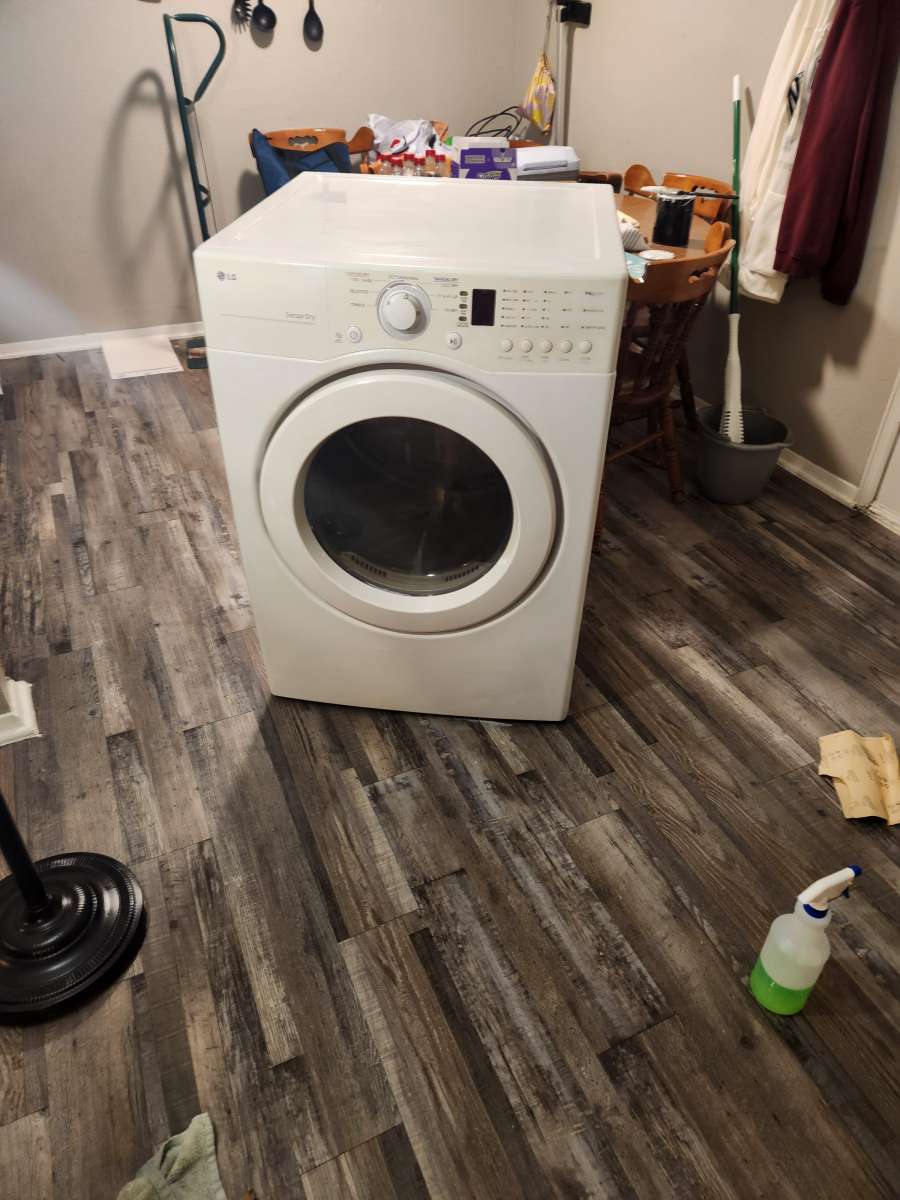 LG front loader dryer and washer
