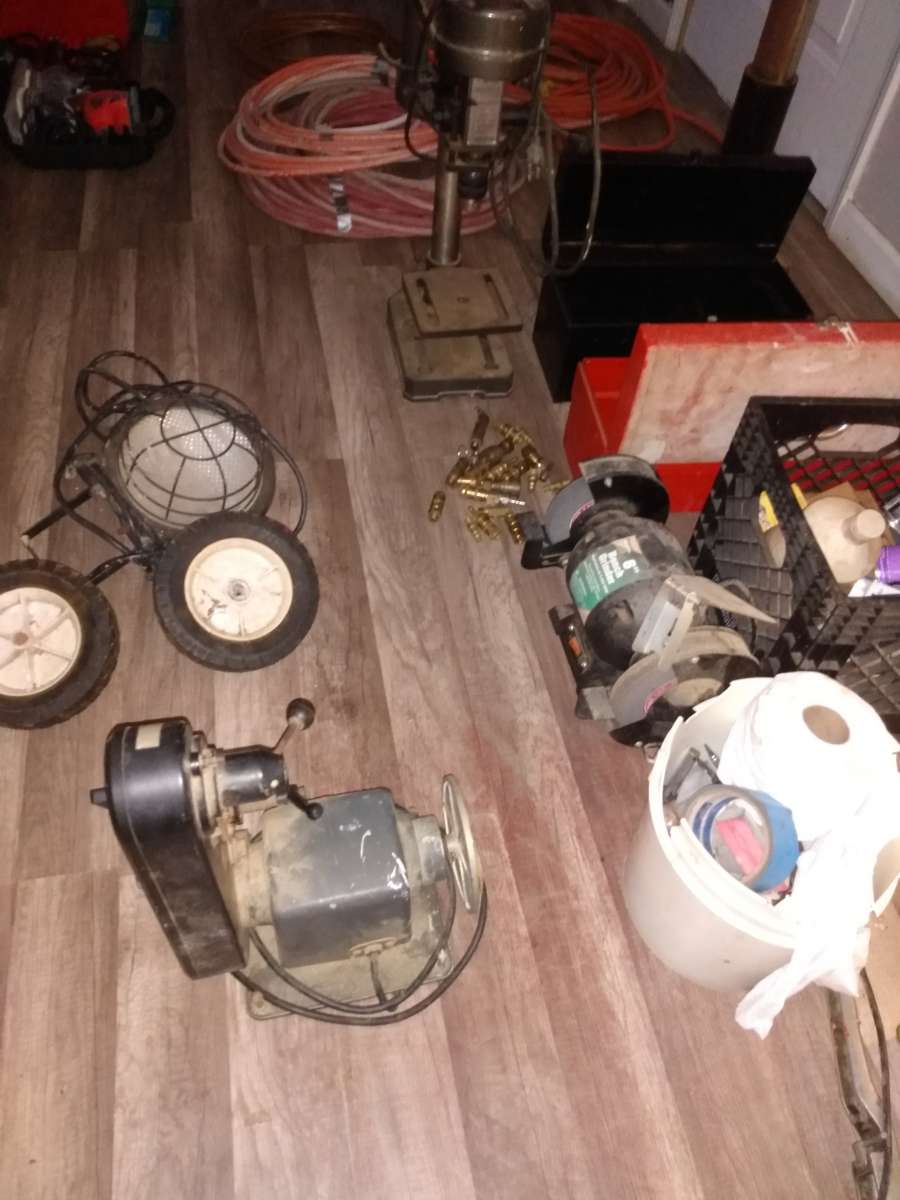 belt sander bench grinder