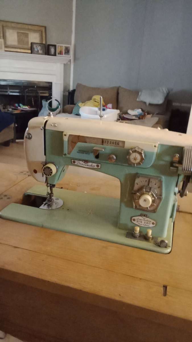Antique sewing machine