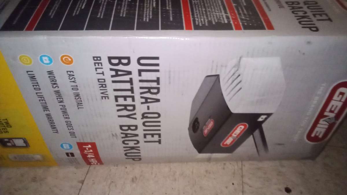 New Garage door opener