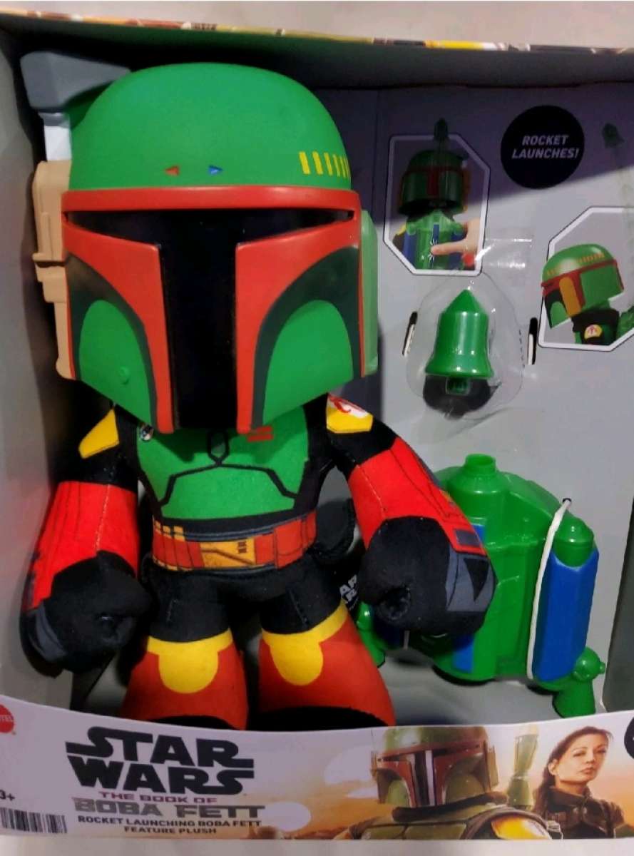 Star Wars The Book of Boba Fett Rocket Launching Boba Fett