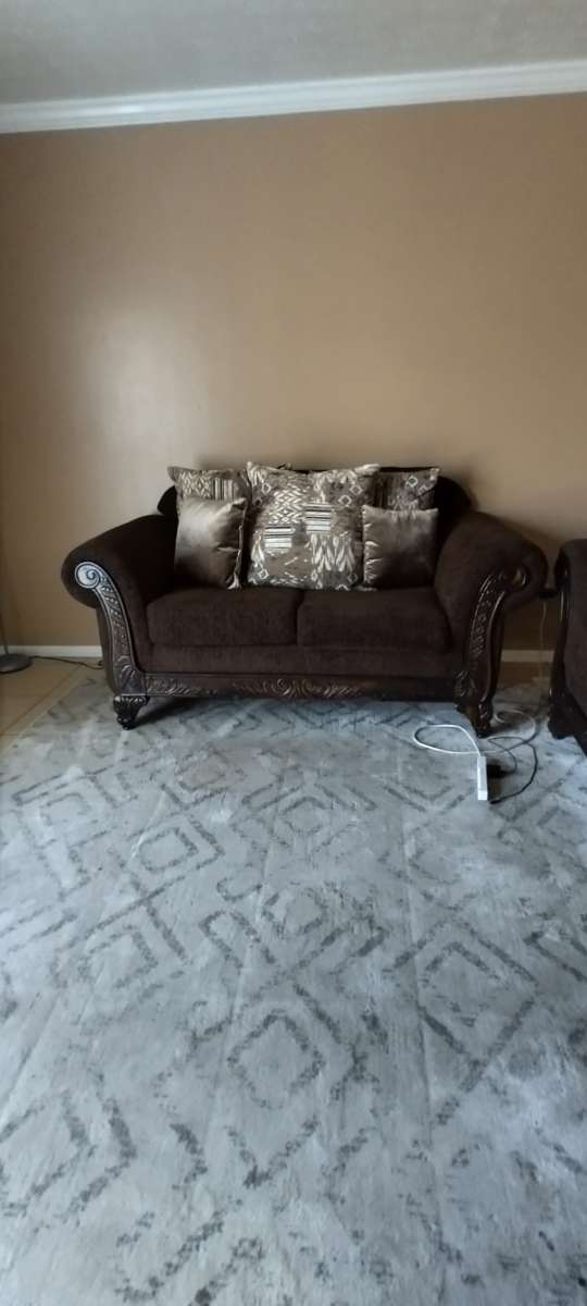 2pc living room set with Tv stand