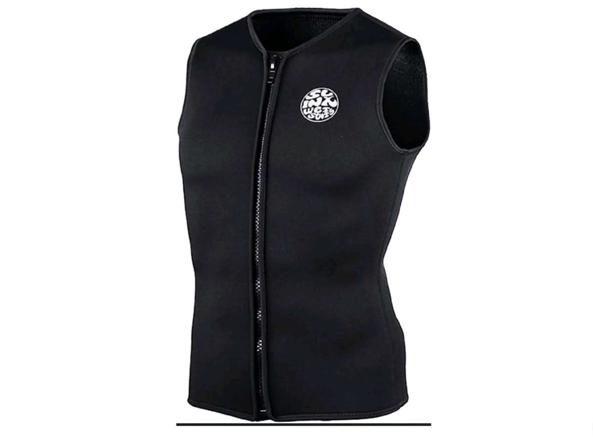 Unisex Wetsuit Vest Top Premium Neoprene 3Mm Sleeveless