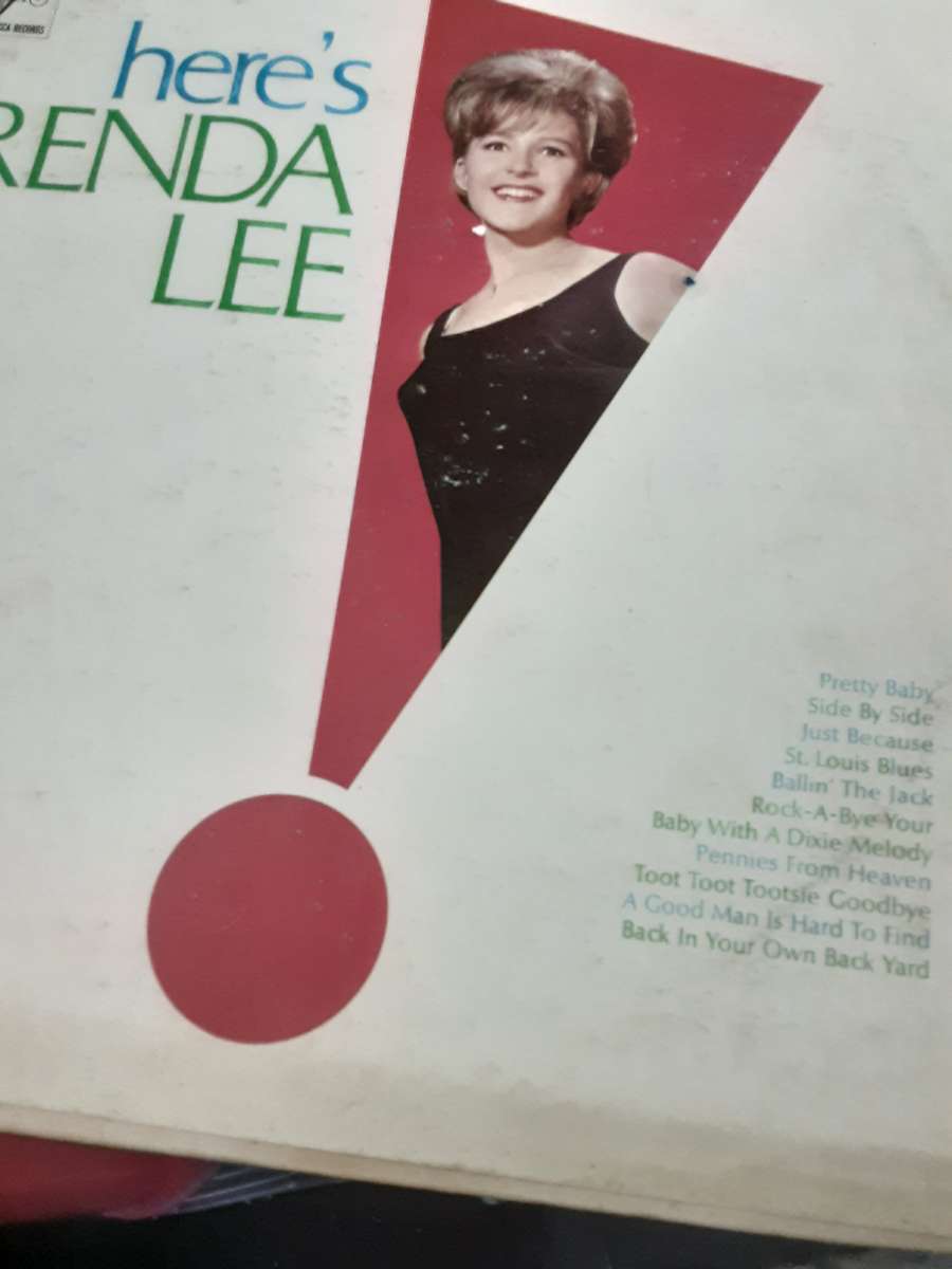 heres brenda lee vinyal record