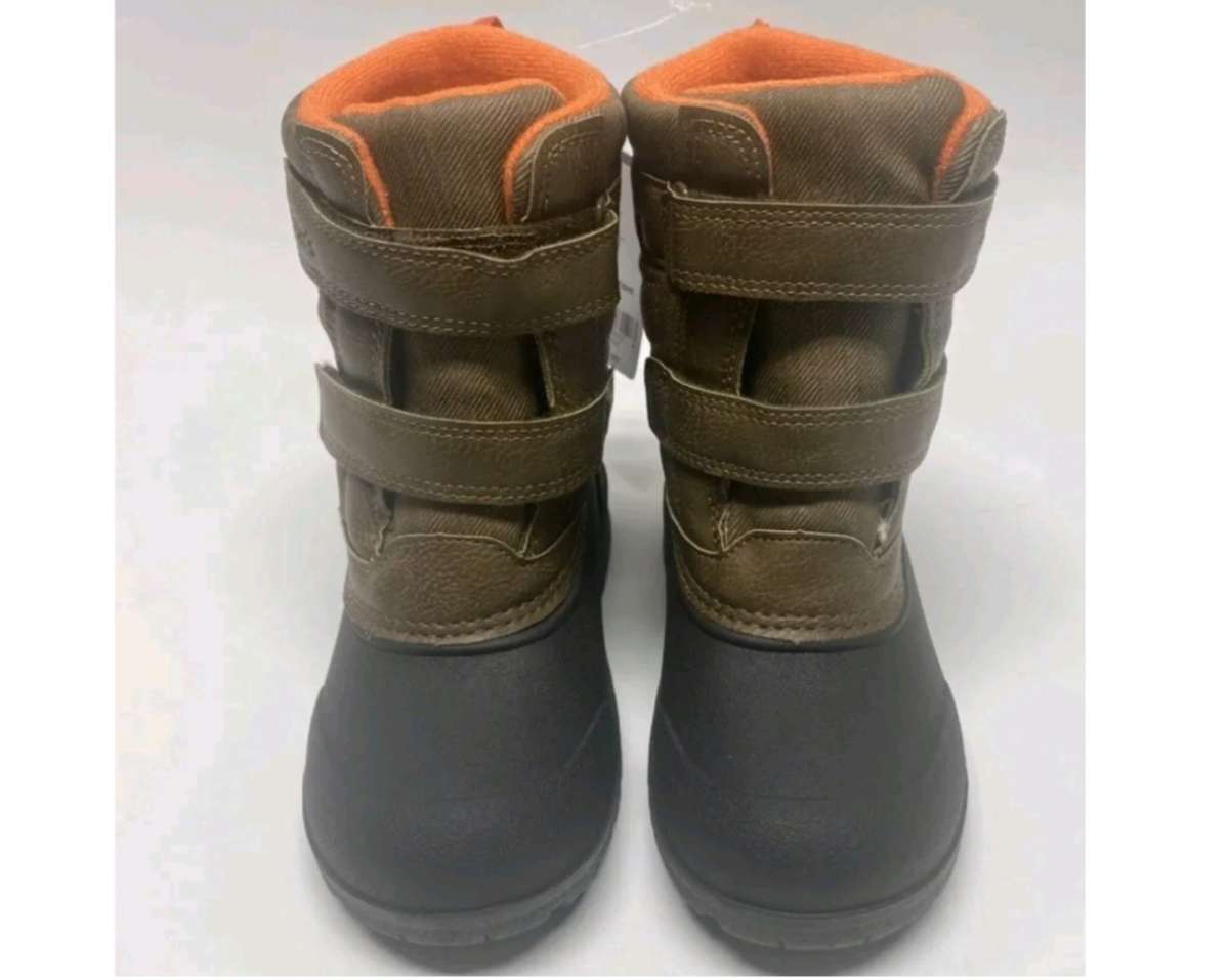 Carters Shoes Youth Boys 11 Brown Waterproof