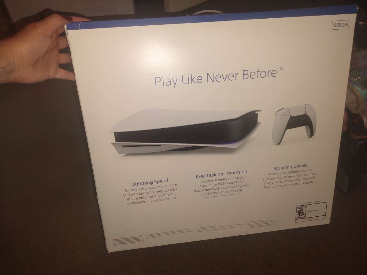 playstation 5 game console