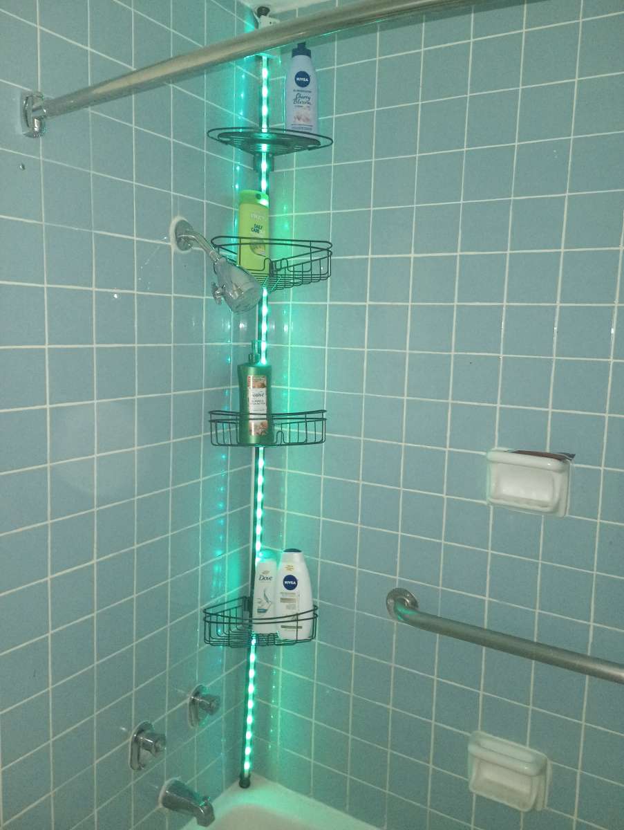 Metal shower Rack