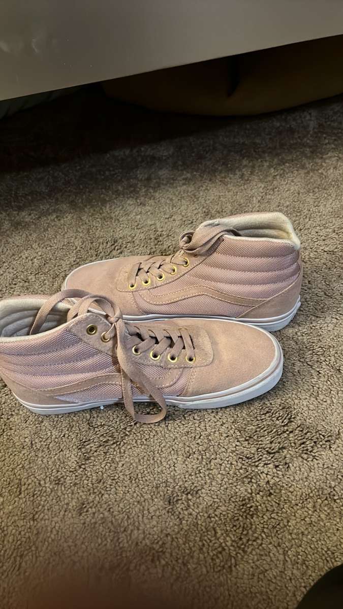 rose gold vans