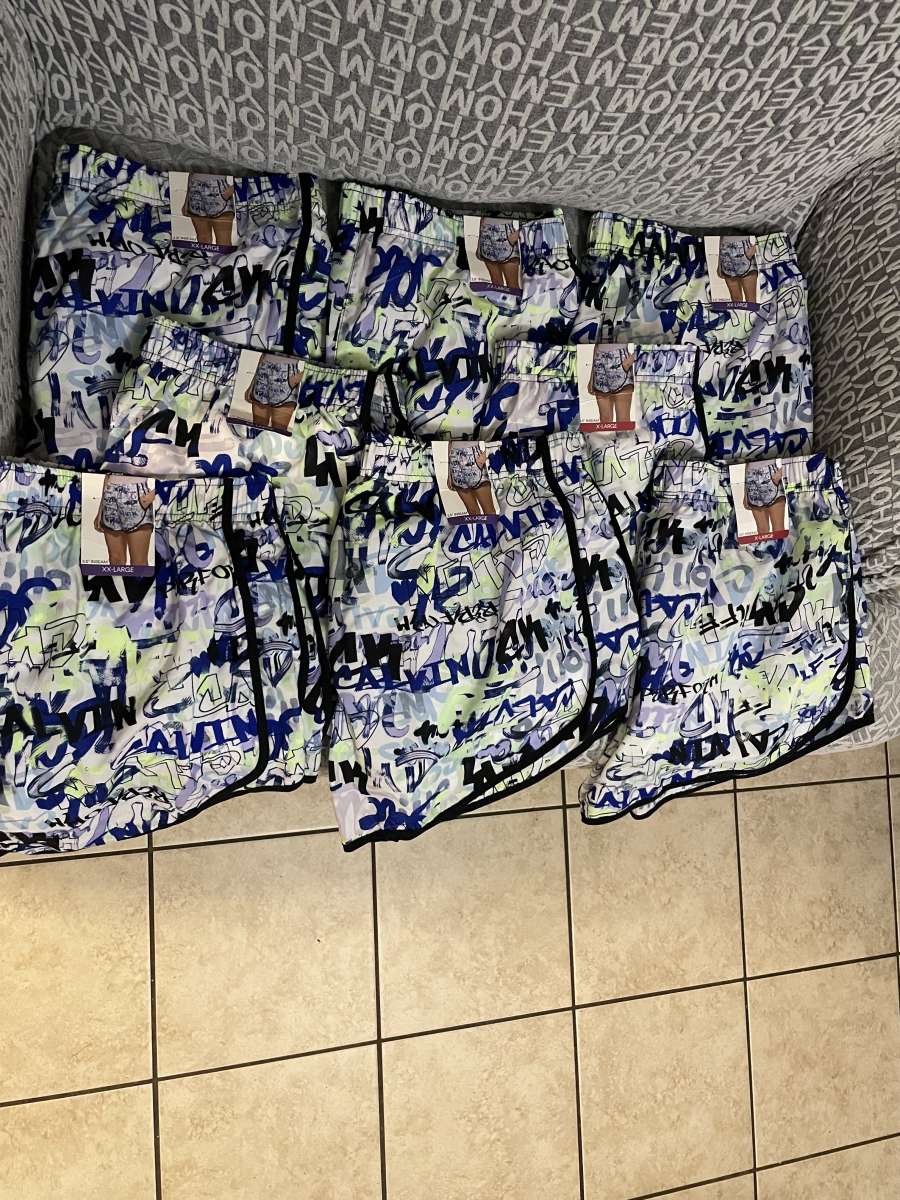 CALVIN KLEIN RUNNING SHORTS SIZESXLXXL 15 EACH ONE