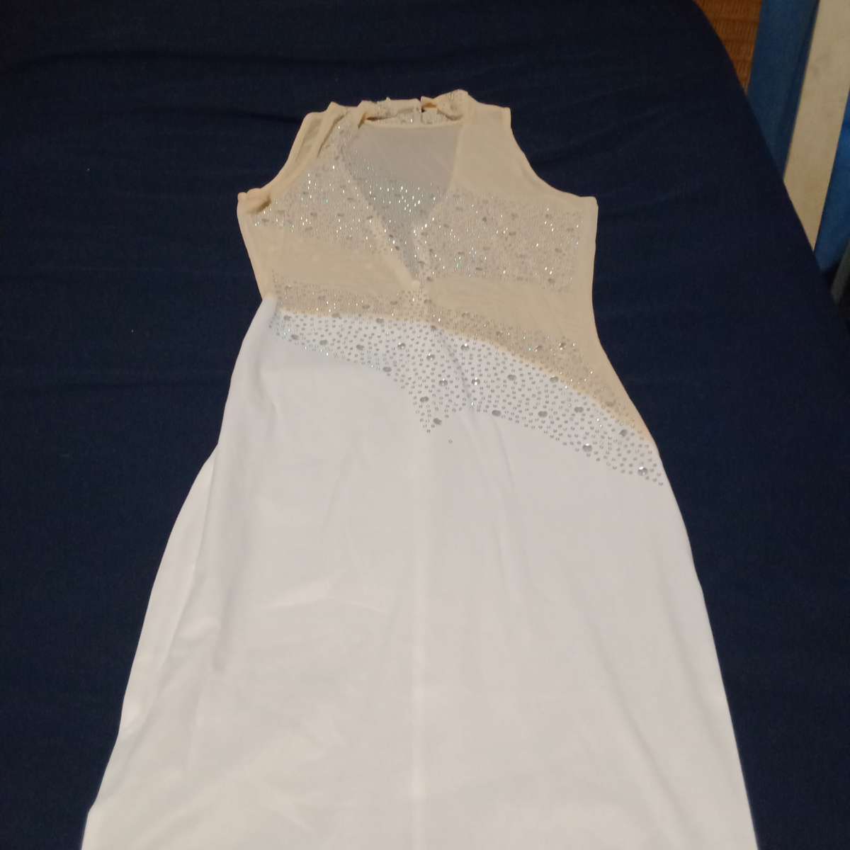 white sexy slim dress