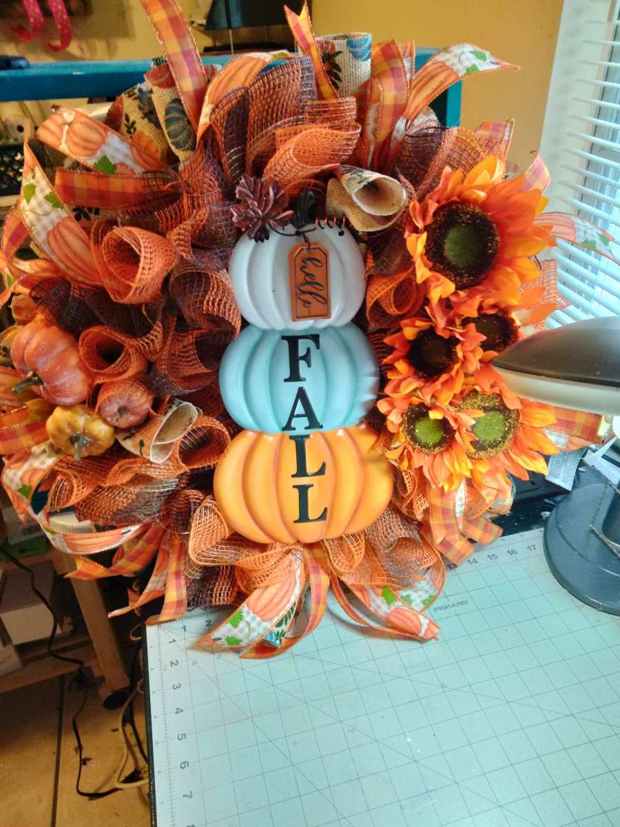 wreaths and tumblers