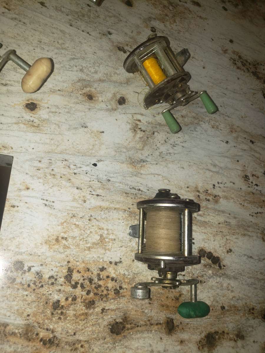 antique fishing reels