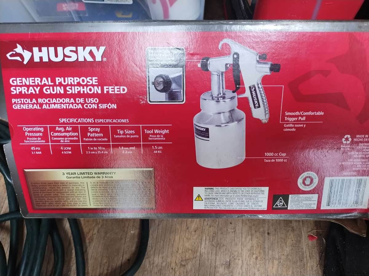 Husky Titanium Spray Gun