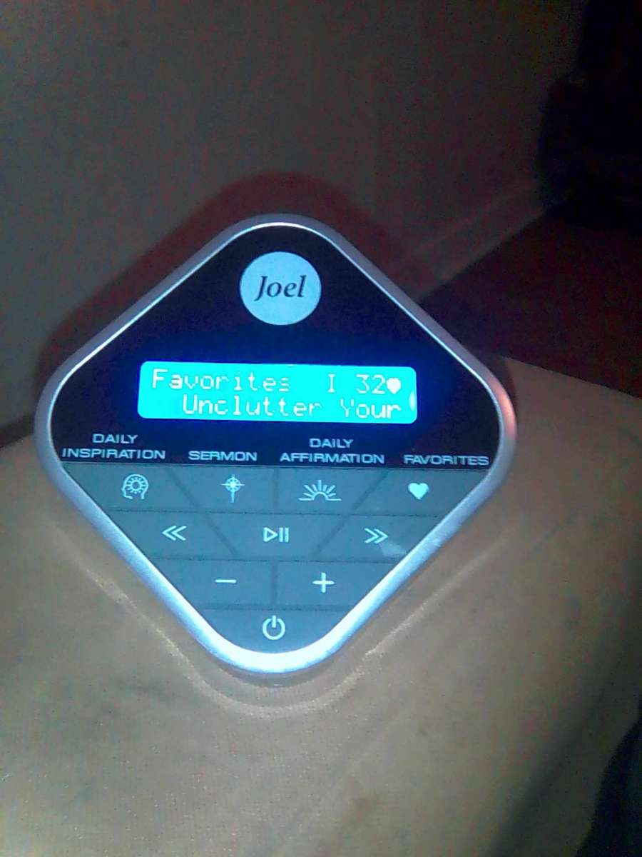 joel osteen inspiration cube