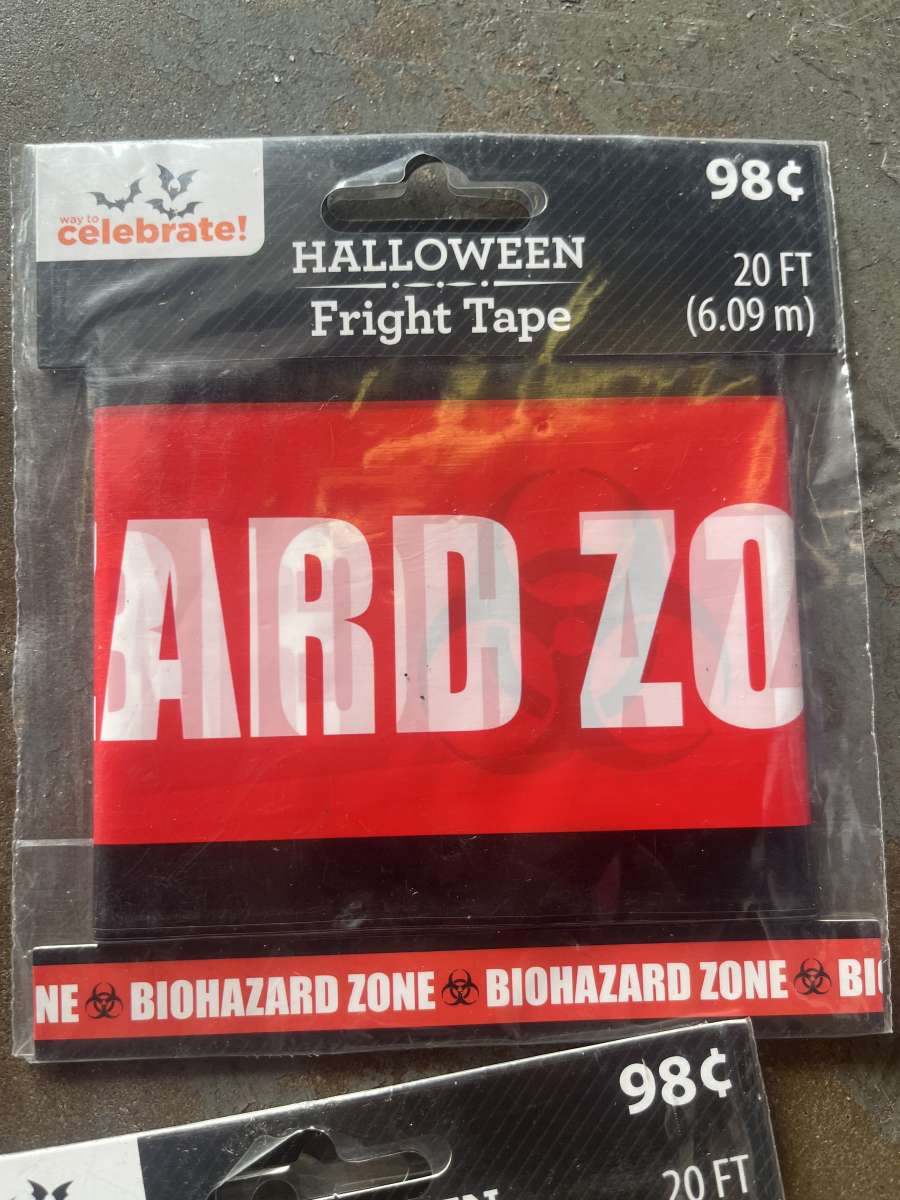 Halloween fright signs