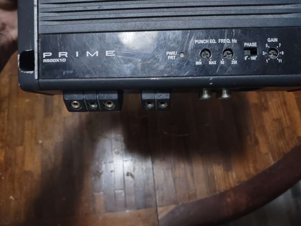 alpine competition sub in box fosgate amp