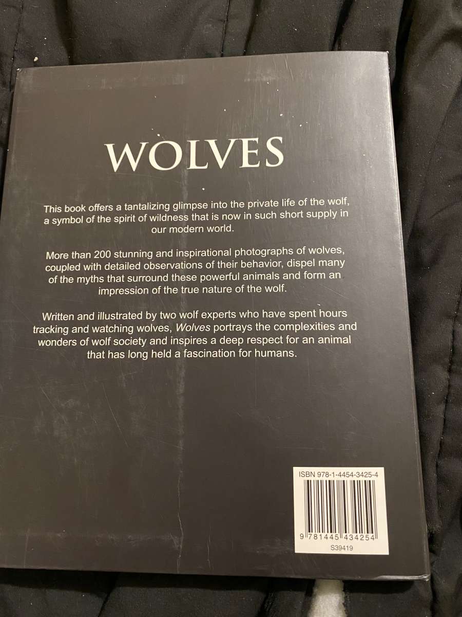 a book about wolves