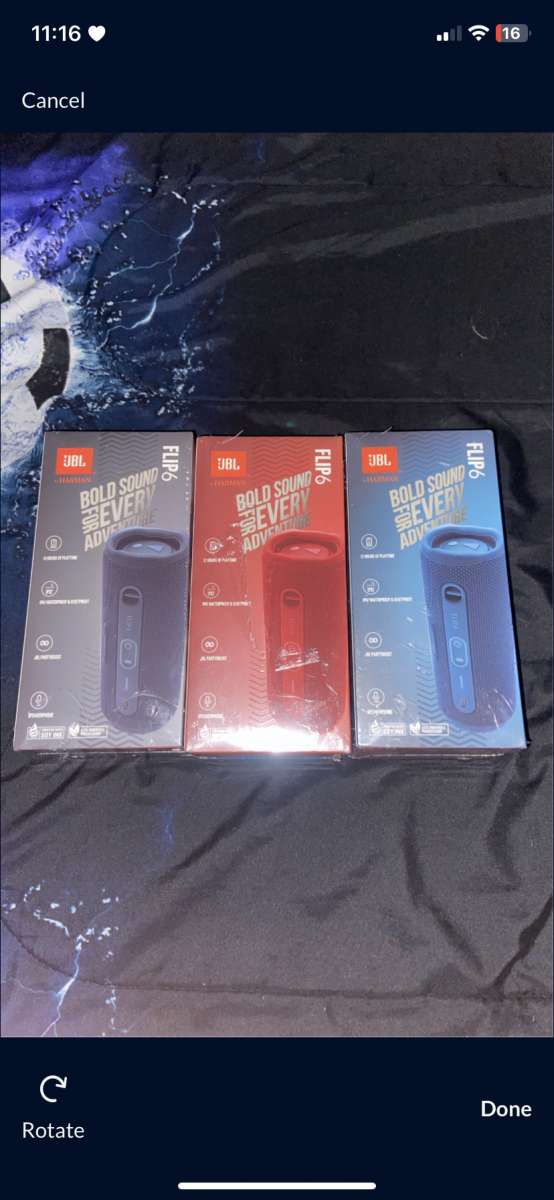 Brand New Jbl Flip 6 Speakers