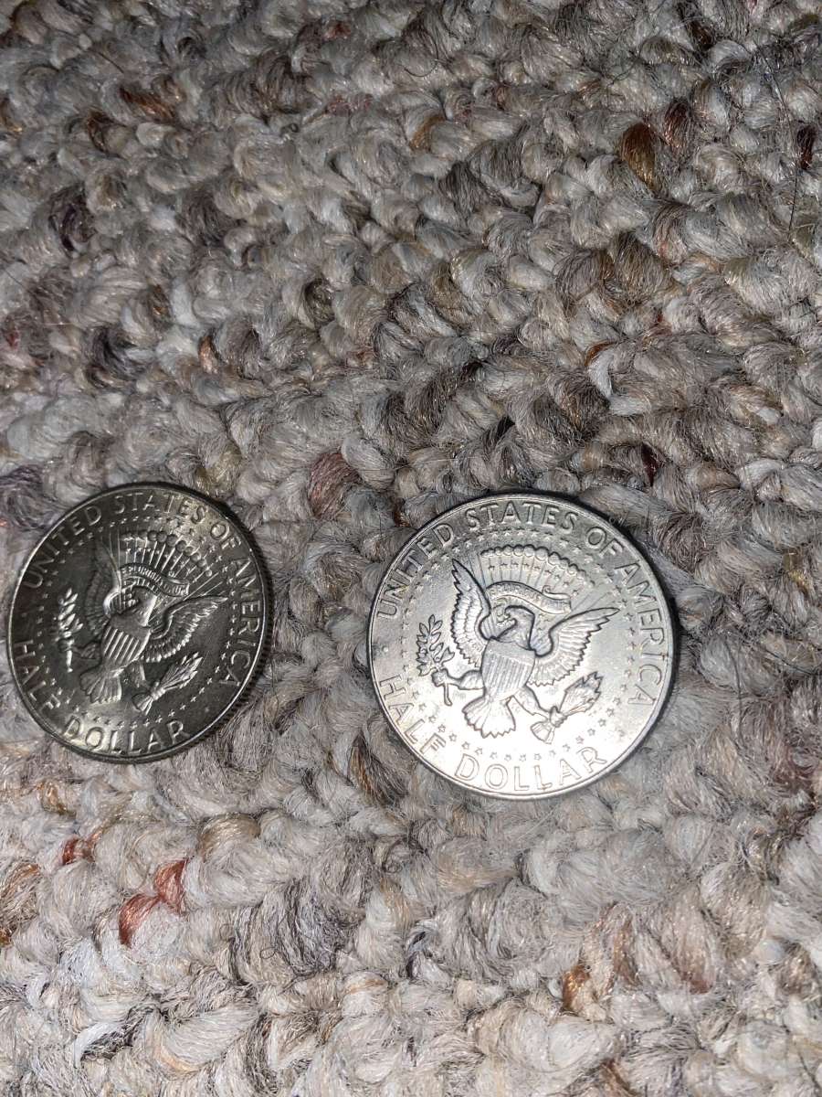 silver Kennedy dollars