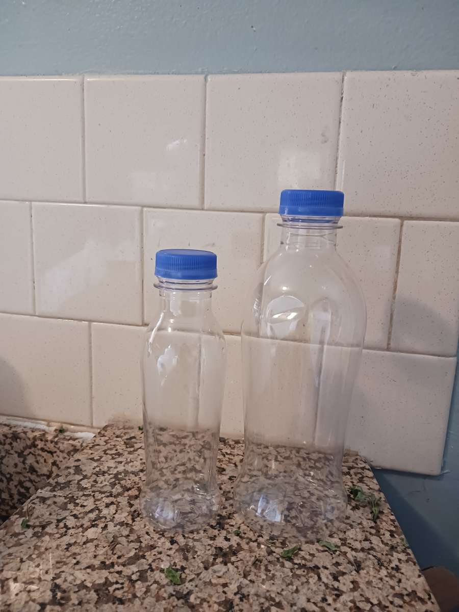 plastic bottles