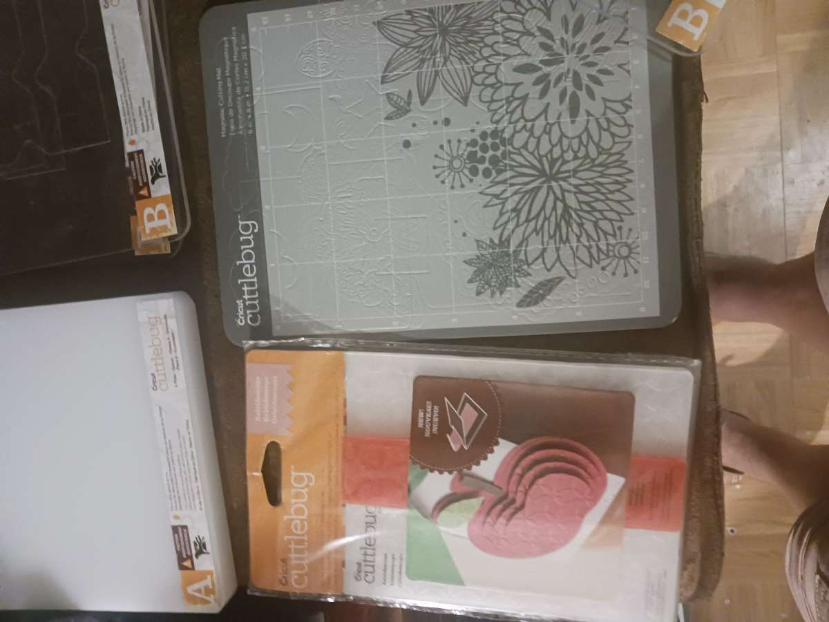 Lot of Cuttlebug Items