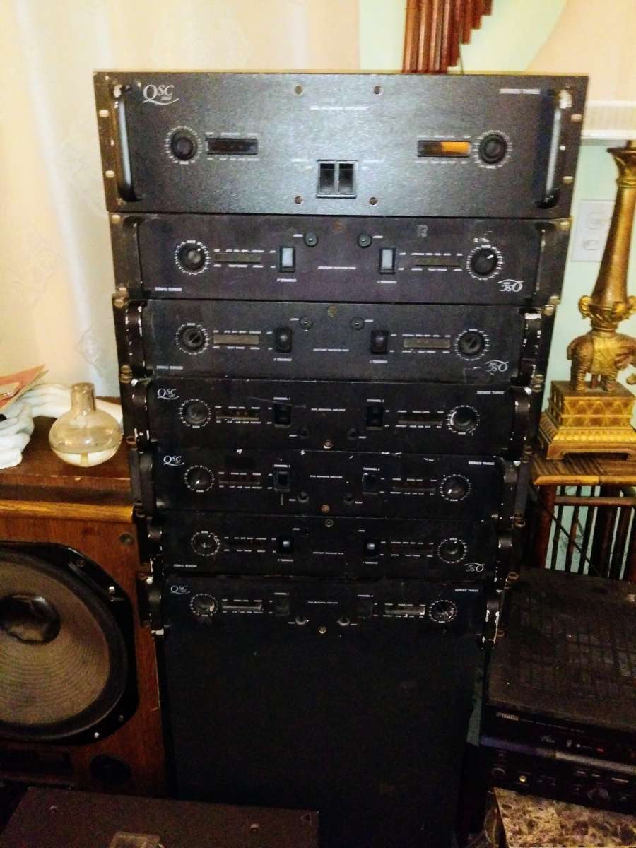 QSC Series 3 professional amplifiers 100 each